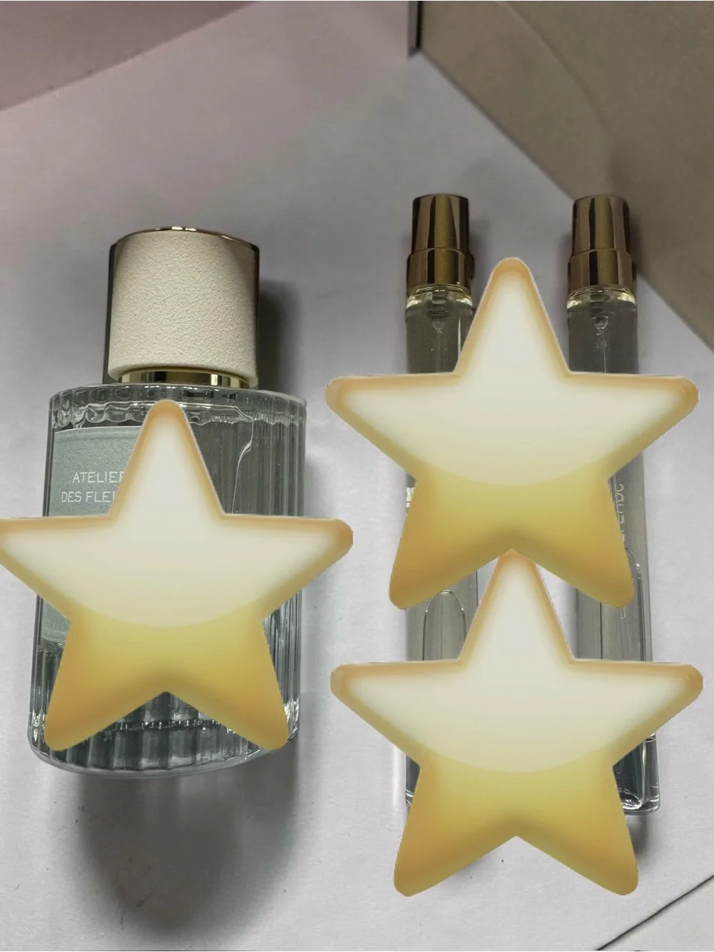 Chloé Atelier des Fleurs Chêne EMPTY 3-piece gift set NEW - Picture 3 of 4